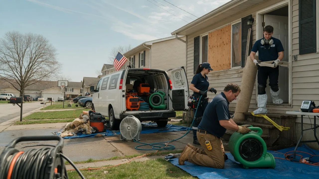 Water Damage Restoration in Runnells, IA near me